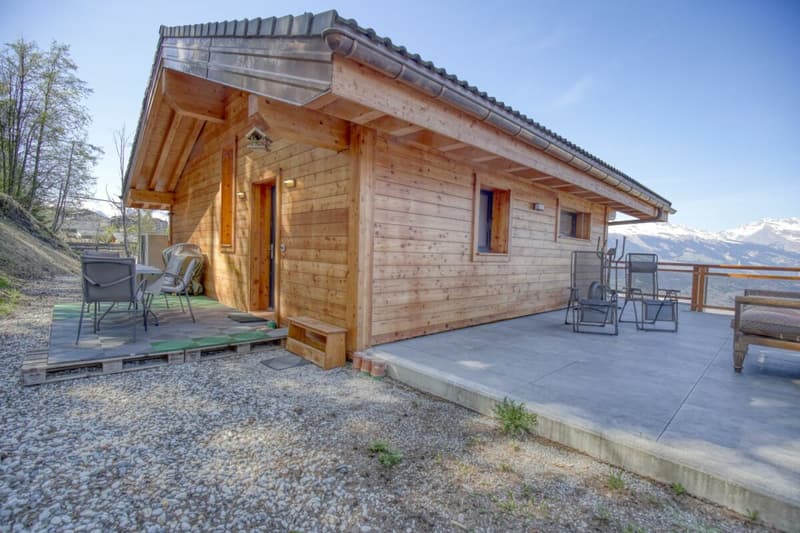 Magnifique chalet au bord du bisse à Nendaz ! (17)