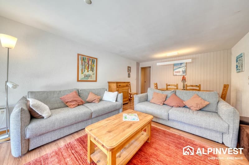 Appartement 3,5 pièces avec balcon traversant - Les Dents-Rousses, Siviez (2)