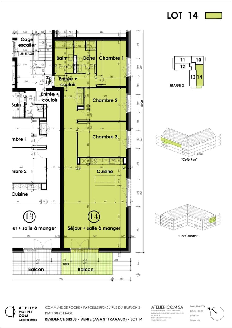 Appartement 4.5 pièces à Roche VD - Lot 14 (10)
