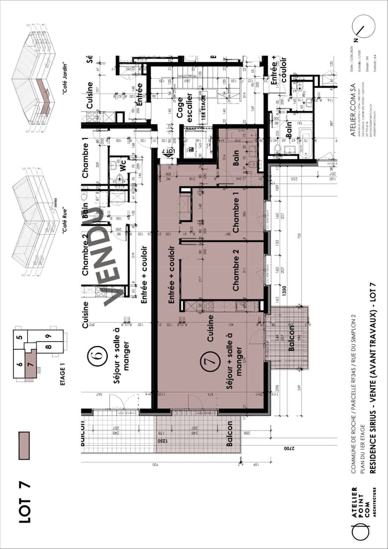 Appartement 3.5 pièces à Roche VD - Lot 7 (11)