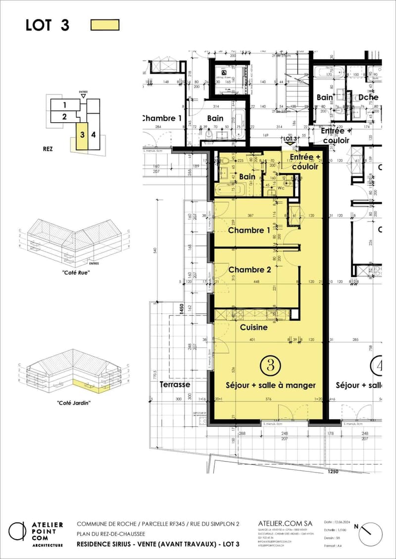 Appartement 3.5 pièces à Roche VD - Lot 3 (11)