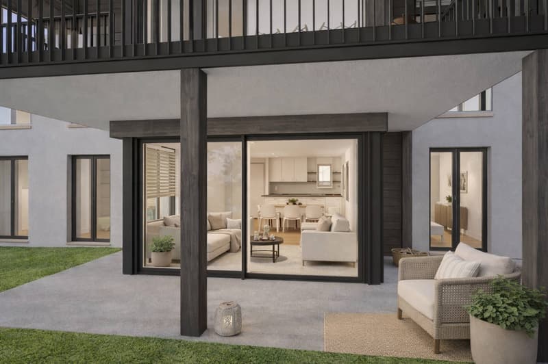 Magnifique appartement de 4.5 pièces avec jardin (3)