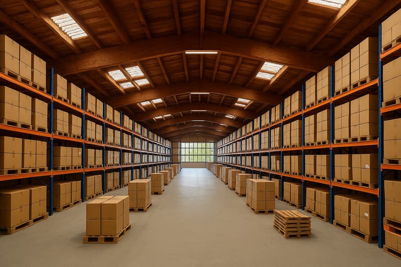Spacieuse halle industrielle divisible en mezzanine (2)