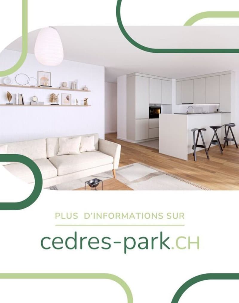Cèdres Park - Derniers appartements de 2.5 pièces - lot I206 (3)