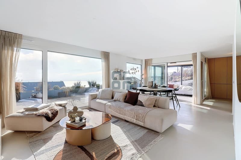 Élégante villa de 4.5 pièces avec vue éblouissante sur le Léman