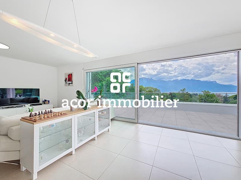 Brent - Appartement attique en duplex de 5½ avec vue imprenable (3)