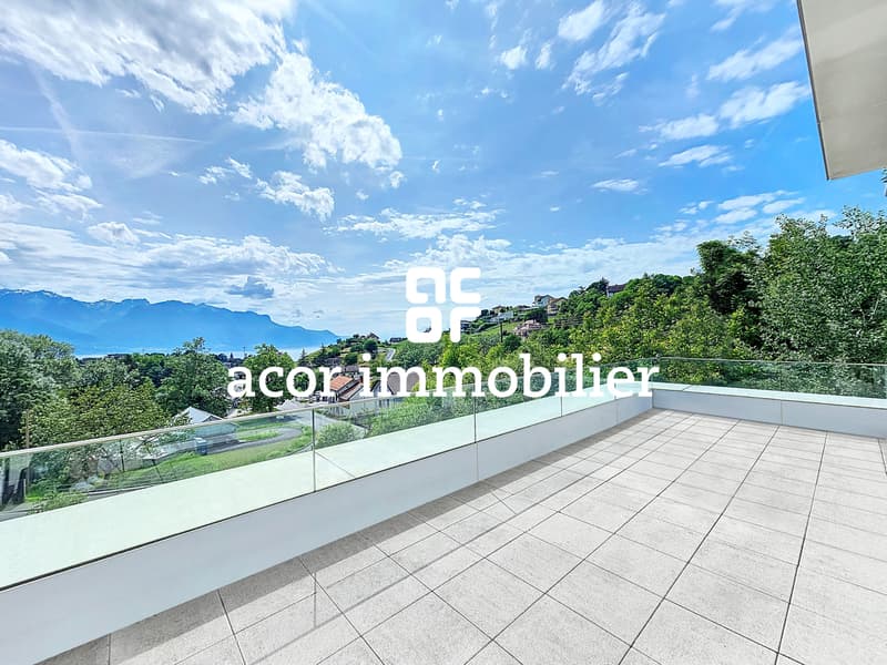 Brent - Appartement attique en duplex de 5½ avec vue imprenable (4)