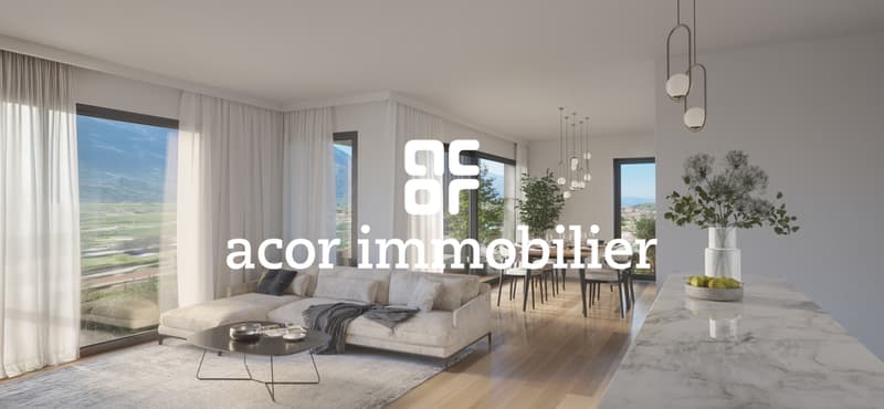 Appartement 4½ pcs rez-de-jardin avec terrasse et jardin privatif (4)