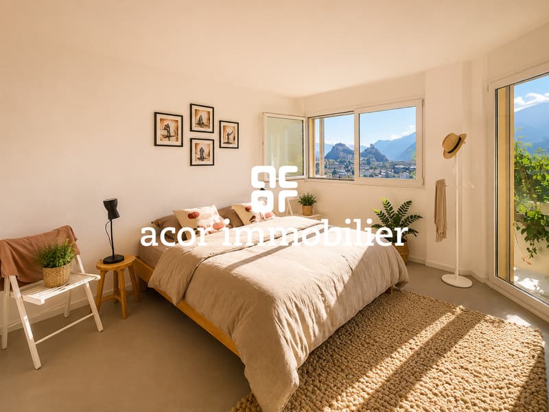 Sion et ses châteaux à vos pieds - Appartement à Gravelone (3)