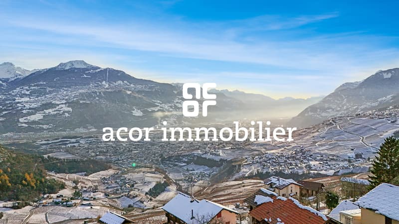 Charmante maison jumelée à Savièse! (8)