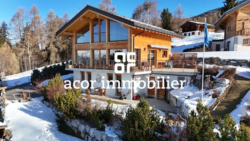 Magnifique chalet lumineux en résidence principale à Mase! (3)