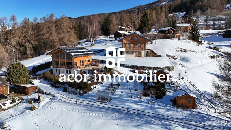Magnifique chalet lumineux en résidence principale à Mase! (5)