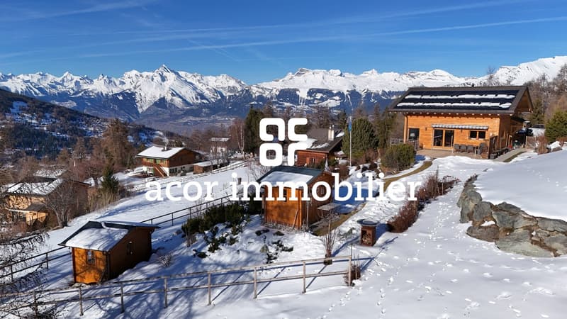 Magnifique chalet lumineux en résidence principale à Mase! (6)