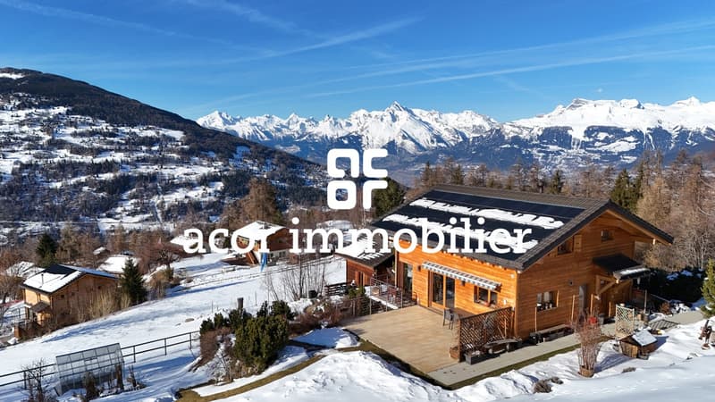 Magnifique chalet lumineux en résidence principale à Mase! (2)