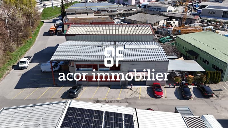 Halle industrielle avec surfaces commerciales à Sion! (4)