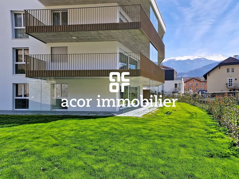 Magnifique 4.5 pièces neuf avec terrasse et jardin à Vétroz! (6)