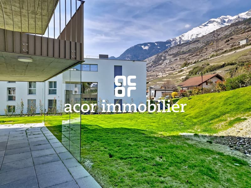 Magnifique 4.5 pièces neuf avec terrasse et jardin à Vétroz! (8)