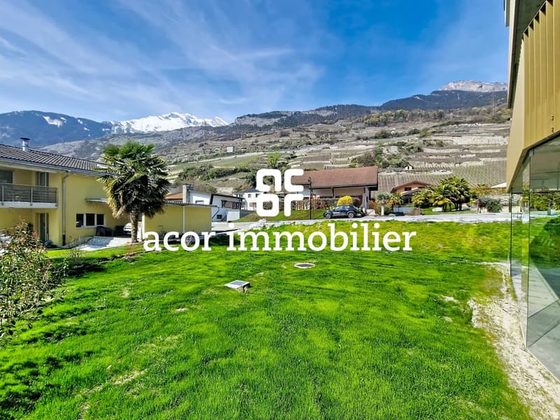 Magnifique 4.5 pièces neuf avec terrasse et jardin à Vétroz! (4)