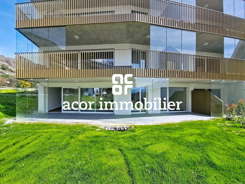 Magnifique 4.5 pièces neuf avec terrasse et jardin à Vétroz! (5)