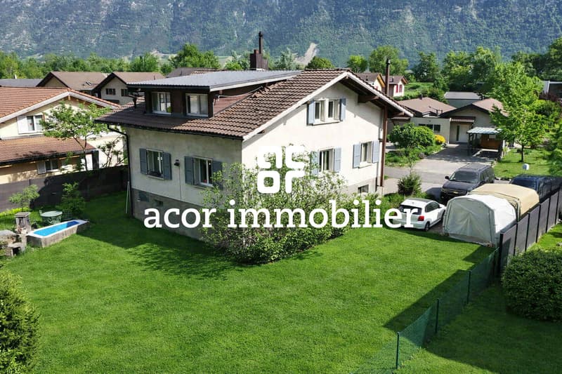 Charmant appartement 3½ pièces avec jardin privé - secteur Branson (1)