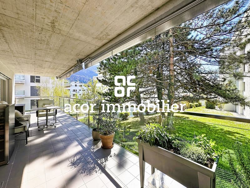 Sierre - Appartement 3½ avec grand balcon (1)