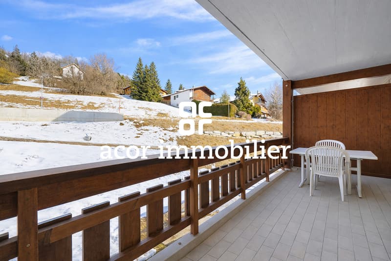 Charmant studio rénové avec accès direct aux bains thermaux - balcon (4)