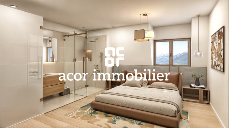 2.5 pièces de standing avec rez-de-jardin - Residence La Romande XXV (8)