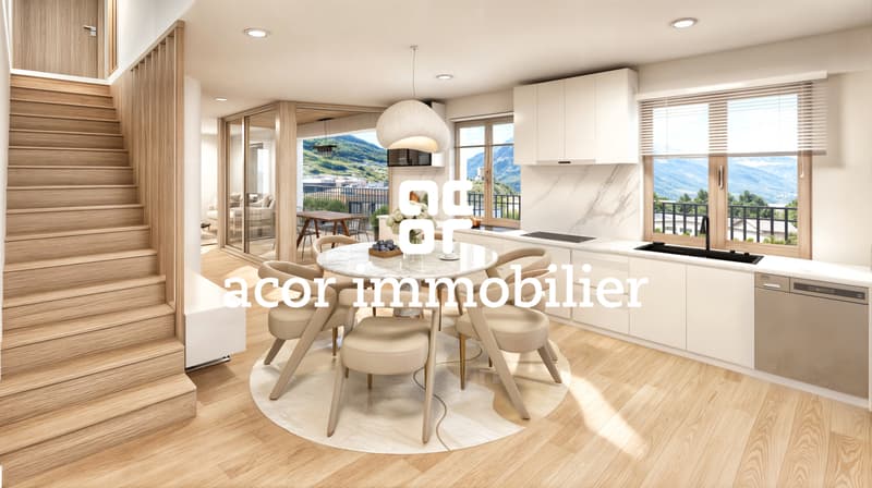 2.5 pièces de standing avec rez-de-jardin - Residence La Romande XXV (7)