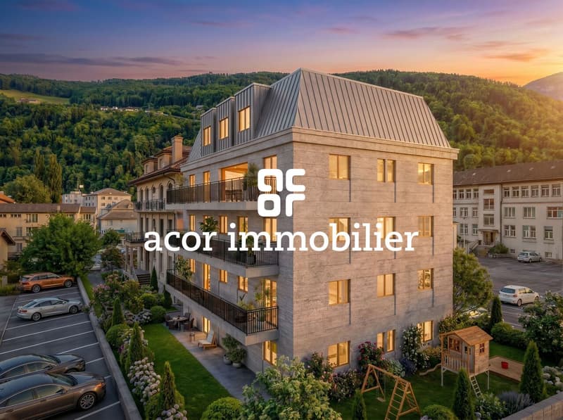 3.5 pièces de haut standing au rez - Residence La Romande XXV (1)