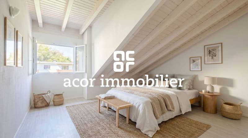 Grand appartement 4,5 pces -  Attique -  Idéalement situé ! (4)