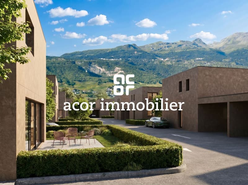 Villas mitoyennes sur plan -  Les Zittes , Chalais! (3)