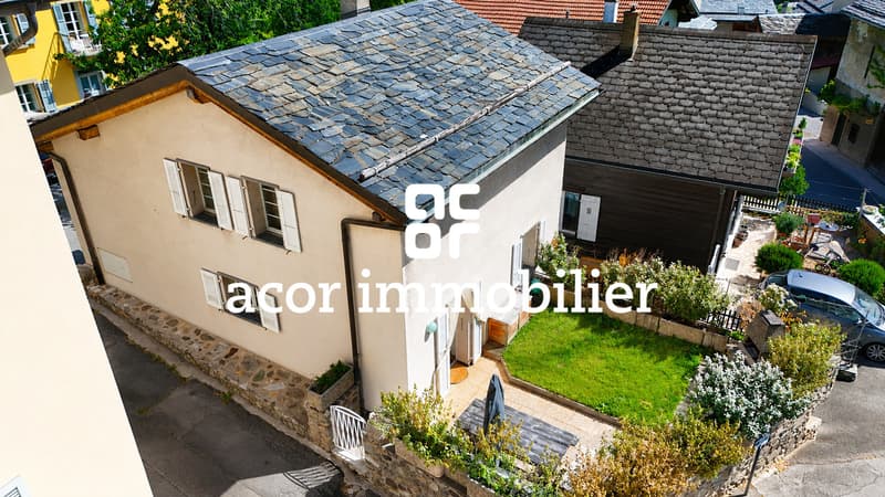 Charmante villa individuelle au coeur du vieux Bourg de Saillon (2)