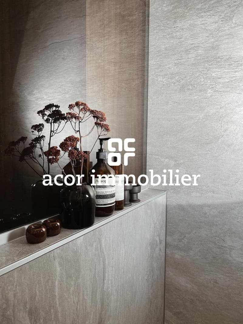 À louer - Superbe appartement 3.5 pièces meublé avec grande terrasse (10)