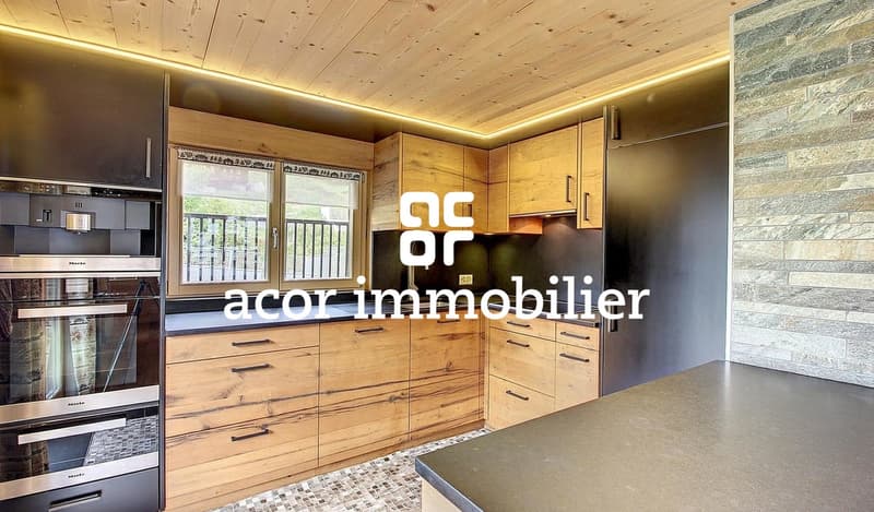 CHALET SKI-IN/SKI-OUT DE 3 APPARTEMENTS (8)