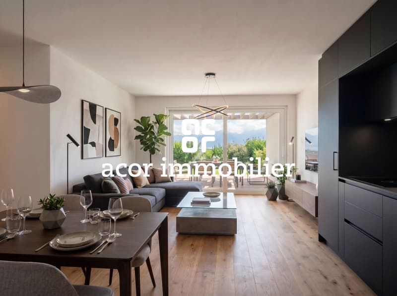 Nouvelle Promotion - Appartement 3,5 pièces avec jardin - vue lac (2)