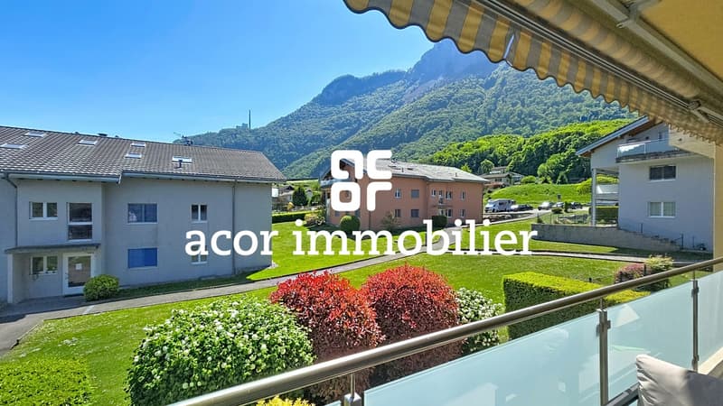 Appartement 4,5 pièces avec vue sur les montagnes (2)
