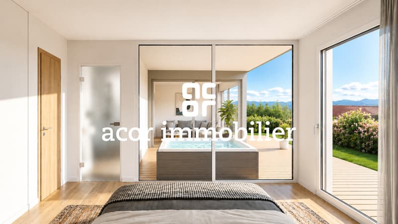 Nouvelle Promotion - 4,5 pièces - rez-jardin vue dégagée lac (3)