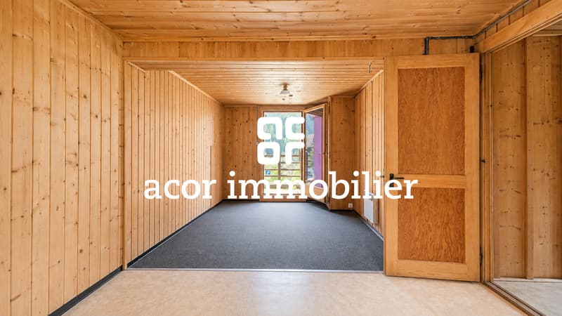 Chalet de caractère à réinventer dans un cadre alpin exceptionnel (4)