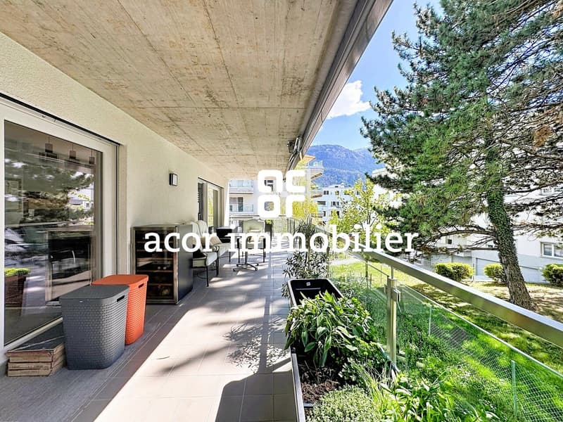 Sierre - Appartement 3½ avec grand balcon (6)