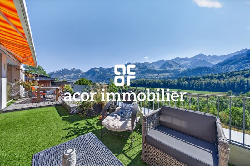 Charmant appartement 4 pièces avec Vue Panoramique sur les Vanils (9)
