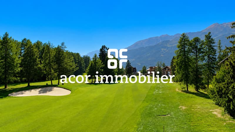 CRANS - 4,5 pièces - Golf Ballesteros - Résidence secondaire autorisée (1)