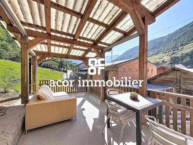 Maison villageoise 7 pièces à Bovernier avec terrain constructible (5)