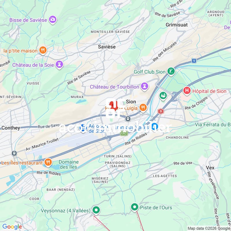 SION CENTRE - NEUF - 3,5 PIÈCES - 93,45 M² - 3E ÉTAGE (6)