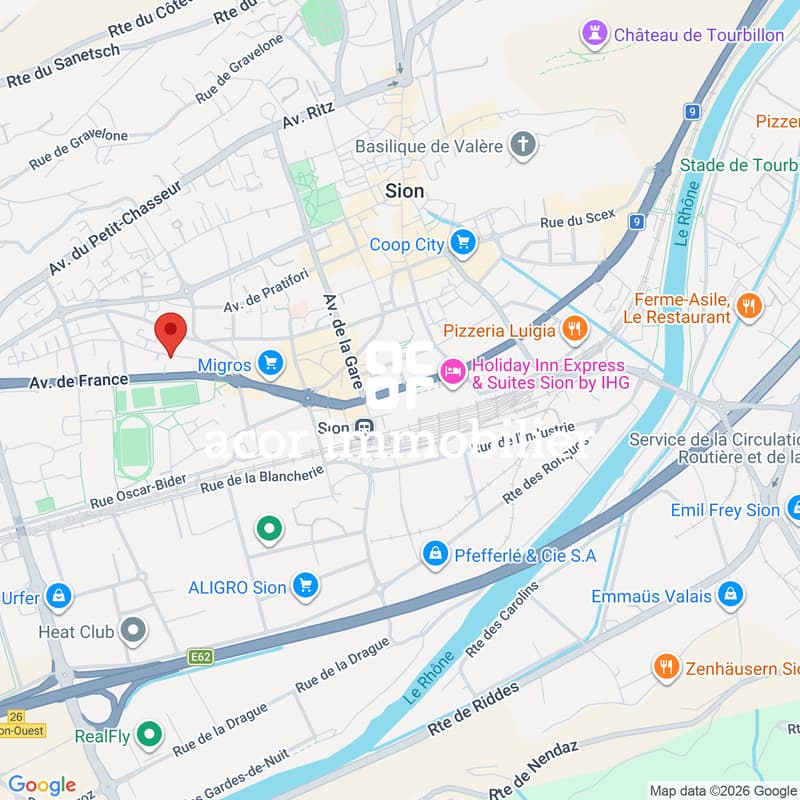 SION CENTRE - NEUF - 3,5 PIÈCES - 93,45 M² - 3E ÉTAGE (6)