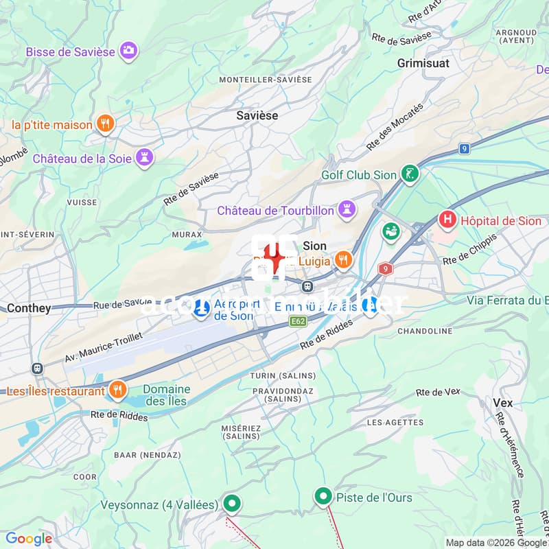 SION CENTRE - ATTIQUE NEUF - 3,5 PCES - 107 M² - TERRASSE (6)
