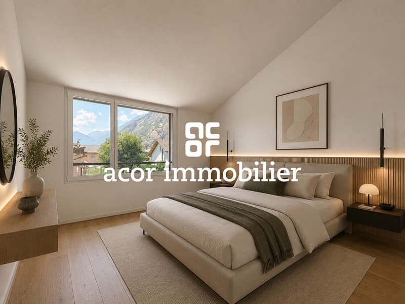 Villa mitoyenne d'exception au coeur de Saillon - 165 m² - 6 pièces (7)