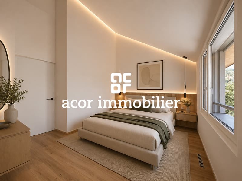 Villa mitoyenne d'exception au coeur de Saillon - 181 m² - 6 pièces (5)