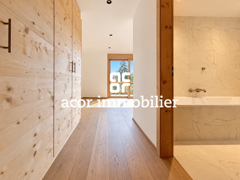 CRANS - DUPLEX NEUF DE 282 M² - RÉSIDENCE PREMIUM AVEC SPA & WELLNESS (11)