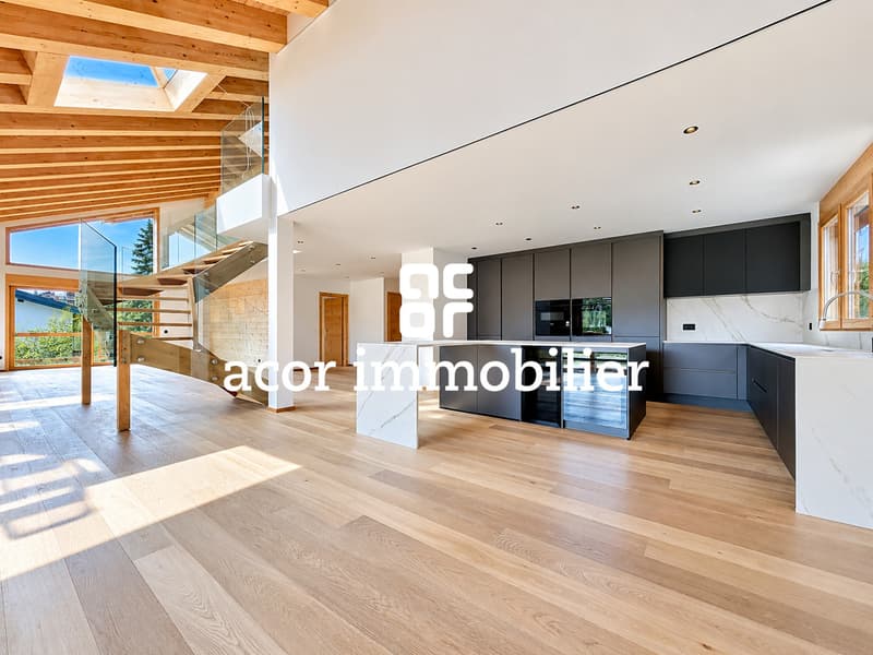 CRANS - DUPLEX NEUF DE 282 M² - RÉSIDENCE PREMIUM AVEC SPA & WELLNESS (4)
