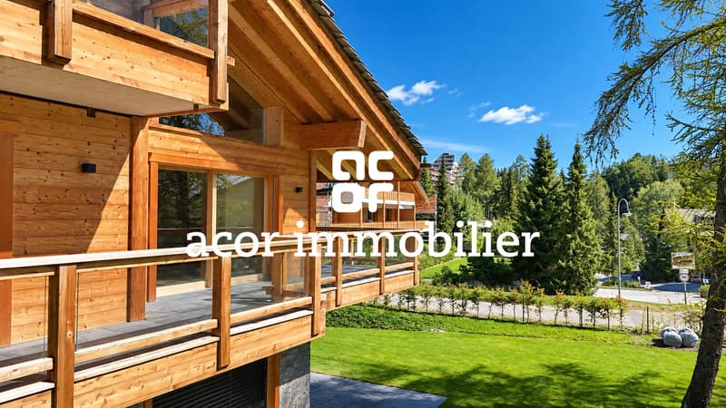 CRANS - DUPLEX NEUF DE 282 M² - RÉSIDENCE PREMIUM AVEC SPA & WELLNESS (3)